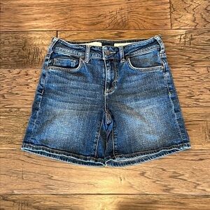 Pilcro And The Letterpress Script Shorts Mid Rise Size 25